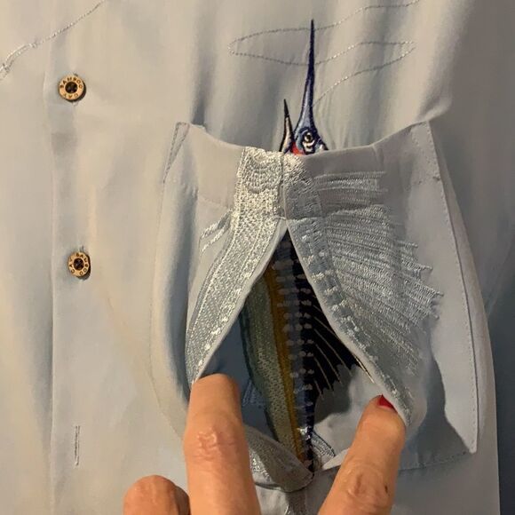 Bamboo Cay fish in pocket. 4XL - Picture 4 of 13